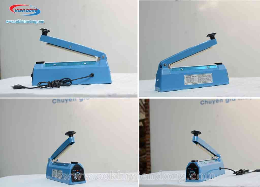 máy hàn miệng túi dập tay 