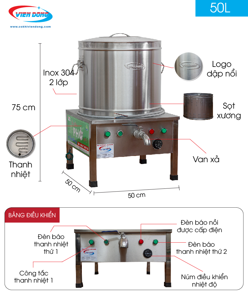 nồi nấu bún bằng điện
